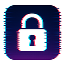 icon_entertainment_lock_digital_glitch icon preview