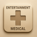 icon_entertainment_medical_cross_embossed icon preview