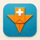icon_entertainment_medical_cross_origami icon preview