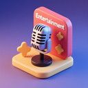 icon_entertainment_microphone_3d_isometric icon preview