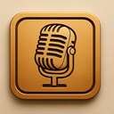 icon_entertainment_microphone_embossed icon preview