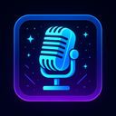 icon_entertainment_microphone_futuristic icon preview