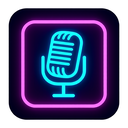 icon_entertainment_microphone_neon icon preview