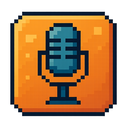 icon_entertainment_microphone_pixel_art icon preview