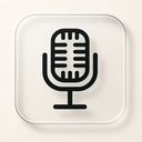 icon_entertainment_microphone_transparent icon preview