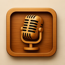 icon_entertainment_microphone_wooden icon preview