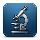 icon_entertainment_microscope_metallic icon preview