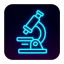 icon_entertainment_microscope_neon icon preview