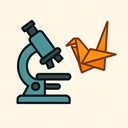 icon_entertainment_microscope_origami icon preview