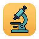 icon_entertainment_microscope_rounded icon preview