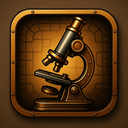 icon_entertainment_microscope_steampunk icon preview