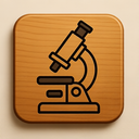 icon_entertainment_microscope_wooden icon preview
