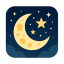 icon_entertainment_moon_flat_design icon preview