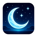 icon_entertainment_moon_futuristic icon preview