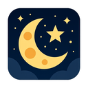 icon_entertainment_moon_geometric icon preview