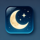 icon_entertainment_moon_glassy icon preview
