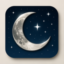 icon_entertainment_moon_metallic icon preview