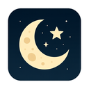 icon_entertainment_moon_minimalist icon preview