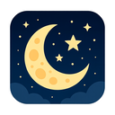 icon_entertainment_moon_modern icon preview