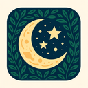 icon_entertainment_moon_organic_pattern icon preview