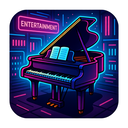 icon_entertainment_piano_cyberpunk icon preview