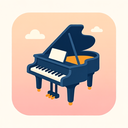 icon_entertainment_piano_flat_pastel icon preview