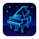 icon_entertainment_piano_futuristic icon preview