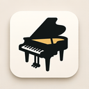 icon_entertainment_piano_minimalist icon preview