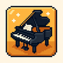 icon_entertainment_piano_pixel_art icon preview