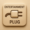 icon_entertainment_plug_embossed icon preview