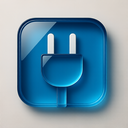 icon_entertainment_plug_glassy icon preview