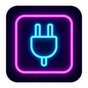 icon_entertainment_plug_neon icon preview