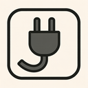 icon_entertainment_plug_rounded icon preview