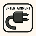 icon_entertainment_plug_sharp_edges icon preview