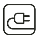 icon_entertainment_plug_thin icon preview