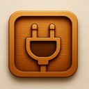 icon_entertainment_plug_wooden icon preview