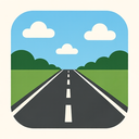 icon_entertainment_road_minimalist icon preview