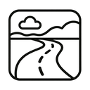 icon_entertainment_road_outline icon preview