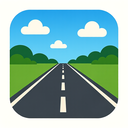 icon_entertainment_road_thin icon preview