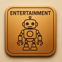 icon_entertainment_robot_embossed icon preview