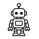 icon_entertainment_robot_minimal_outline icon preview