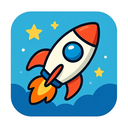 icon_entertainment_rocket_cartoon icon preview