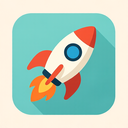 icon_entertainment_rocket_flat_pastel icon preview
