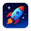 icon_entertainment_rocket_futuristic icon preview