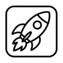 icon_entertainment_rocket_outline icon preview
