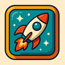 icon_entertainment_rocket_retro icon preview