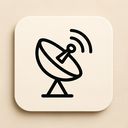 icon_entertainment_satellite_elegant icon preview