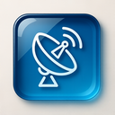 icon_entertainment_satellite_glassy icon preview