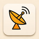 icon_entertainment_satellite_origami icon preview