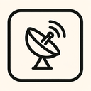 icon_entertainment_satellite_symmetrical icon preview
